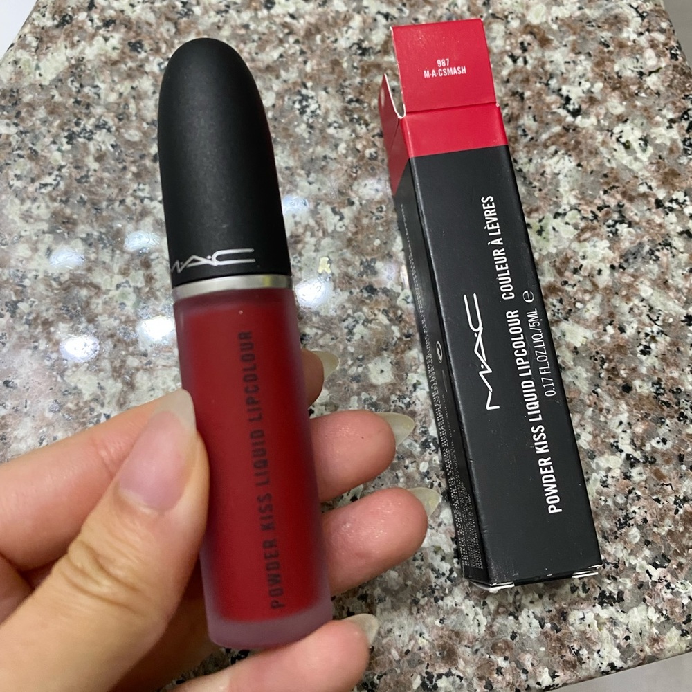 MAC POWDER KISS LIQUID LIP COLOUR NEW